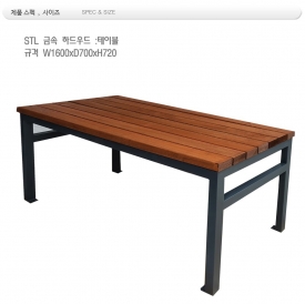 금속 테이블  DIN-500-,B